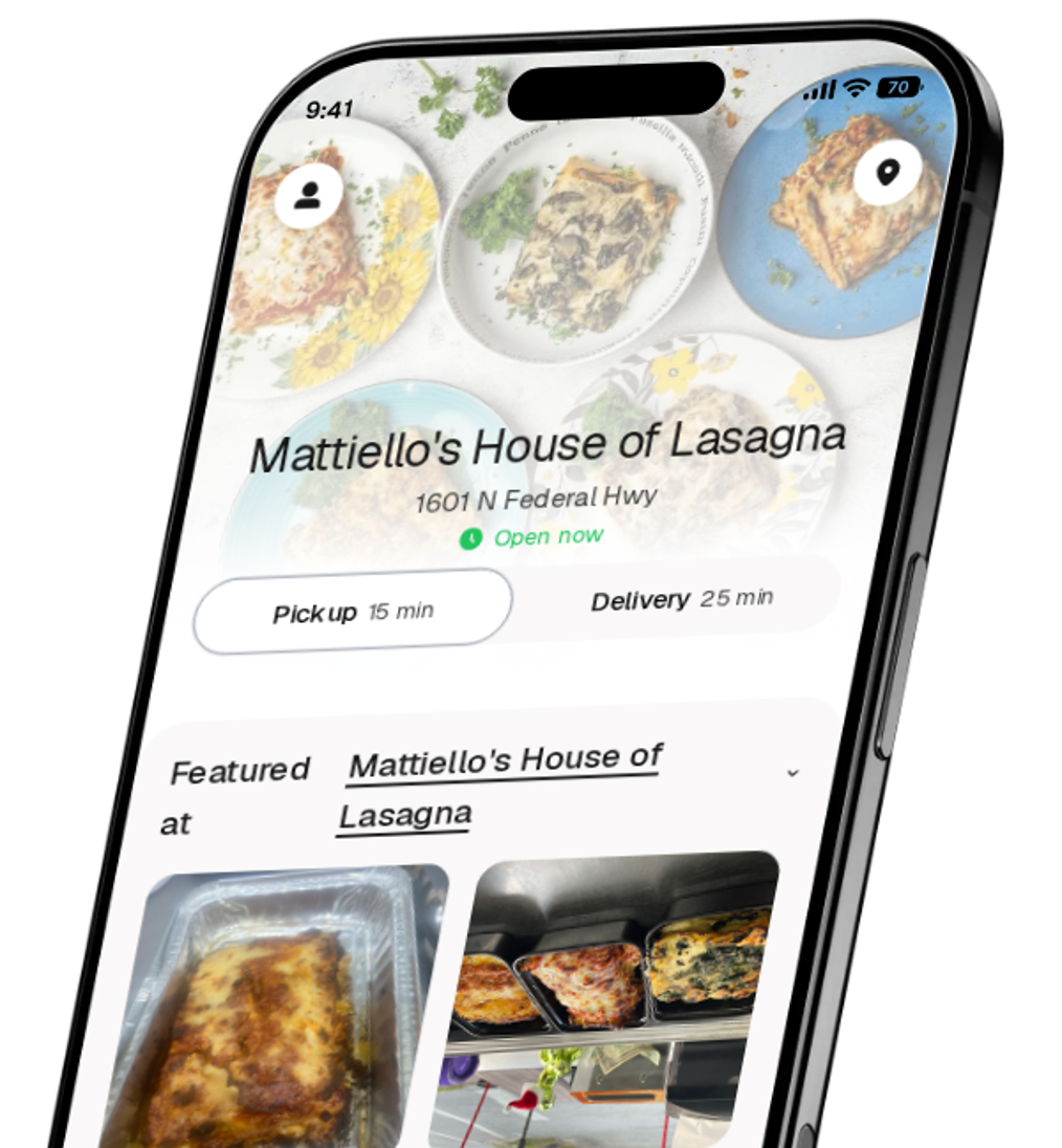 Mattiello's House of Lasagna app preview
