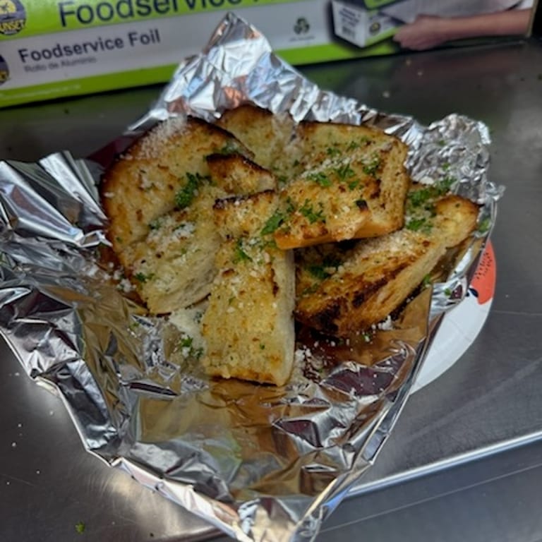 Delicious Garlic Bread Awaits